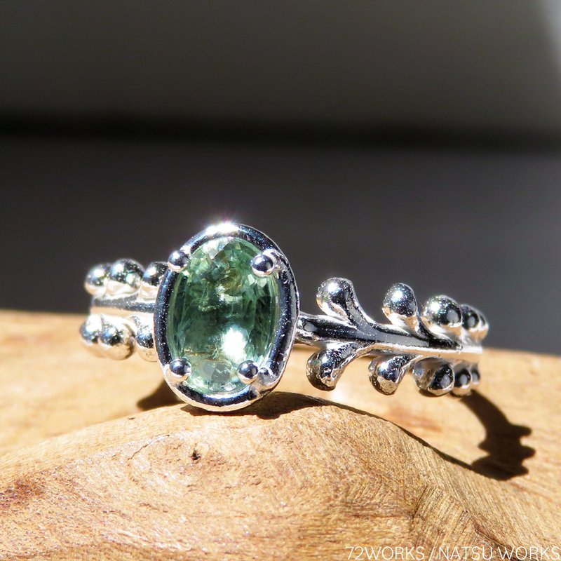 トルマリン リング / Botanical Tourmaline Ring g - 戒指 - 寶石 綠色