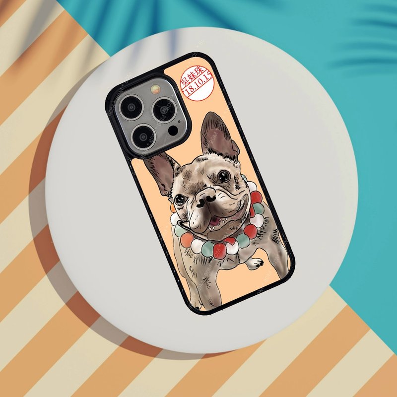 原創插畫 | 法鬥吳妹珠 iPhone 手機殼 - 手機殼/手機套 - 塑膠 