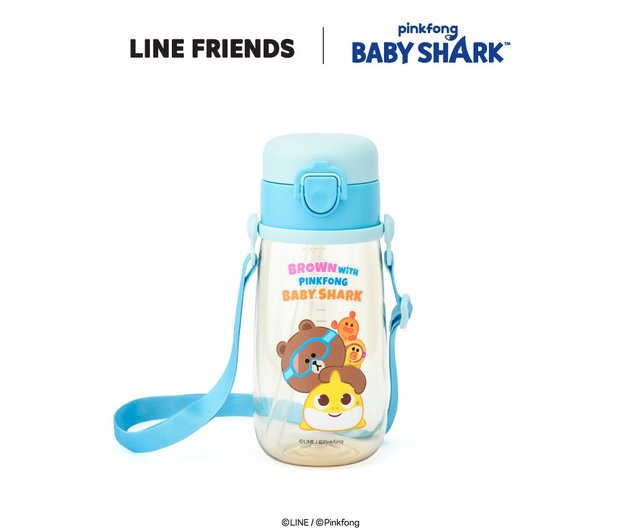 Xiong Dahe Pingpengfox Baby Shark Children's Water Bottle