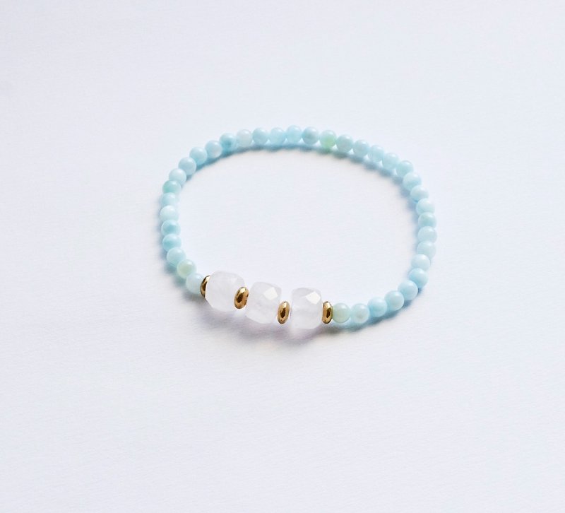 Aqua Aphrodite - Bracelets - Gemstone Blue