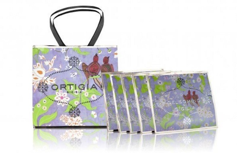 Ortigia Sicilian Jasmine sachet set 1 bag 5 sachets x 2 bags - Fragrances - Paper 