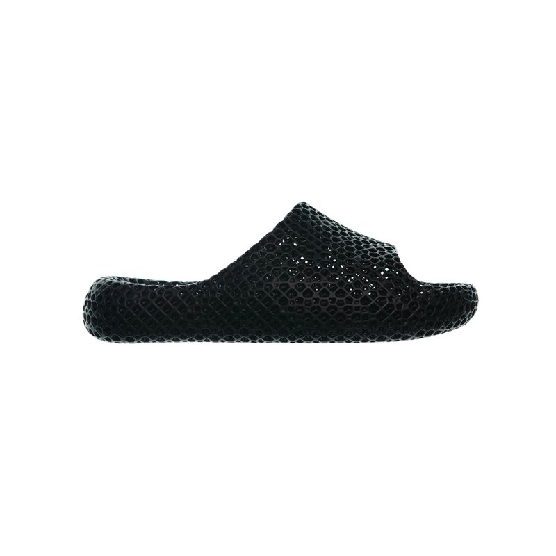 | Fully 3D printed slippers NEXT SHOES - Graphite Black | - Slippers - Plastic Black