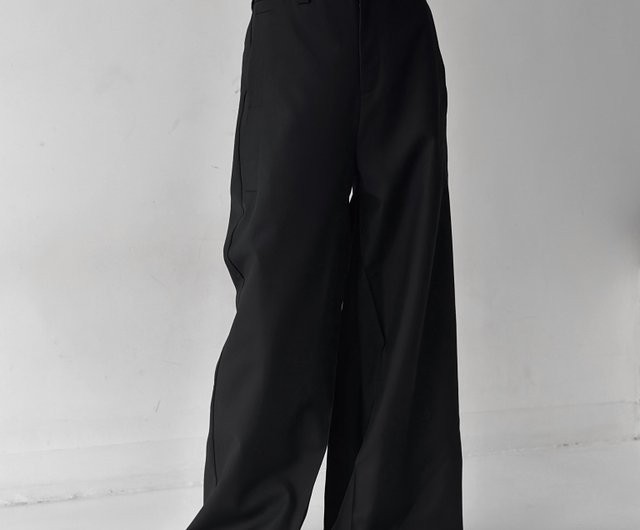 Dickies Winnsboro wide-legged pants in black