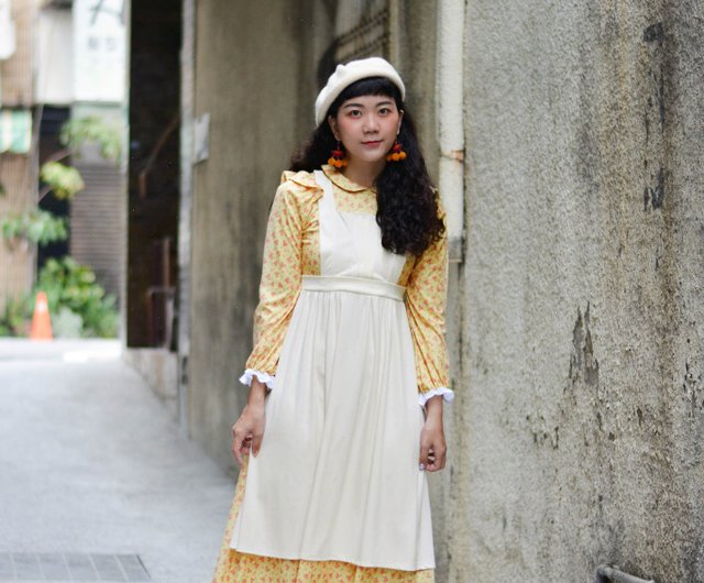 European style vintage on sale dress