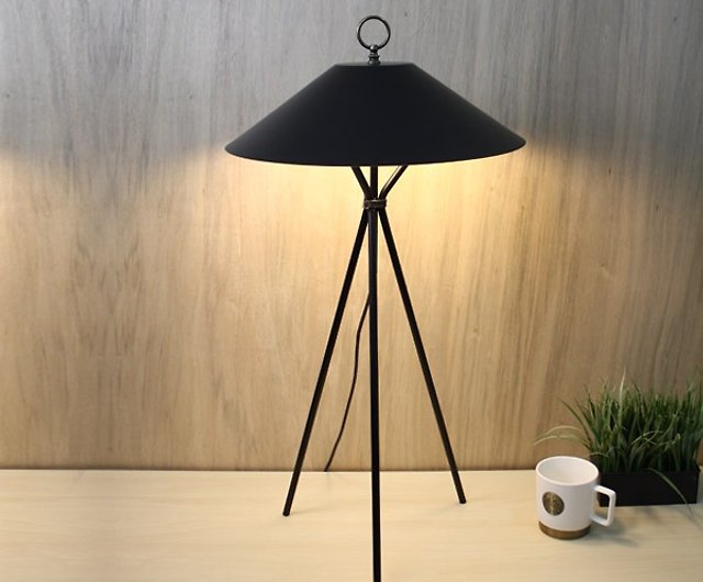 Hermit Iron Loft Industrial, Industrial Style Tripod Floor Lamp