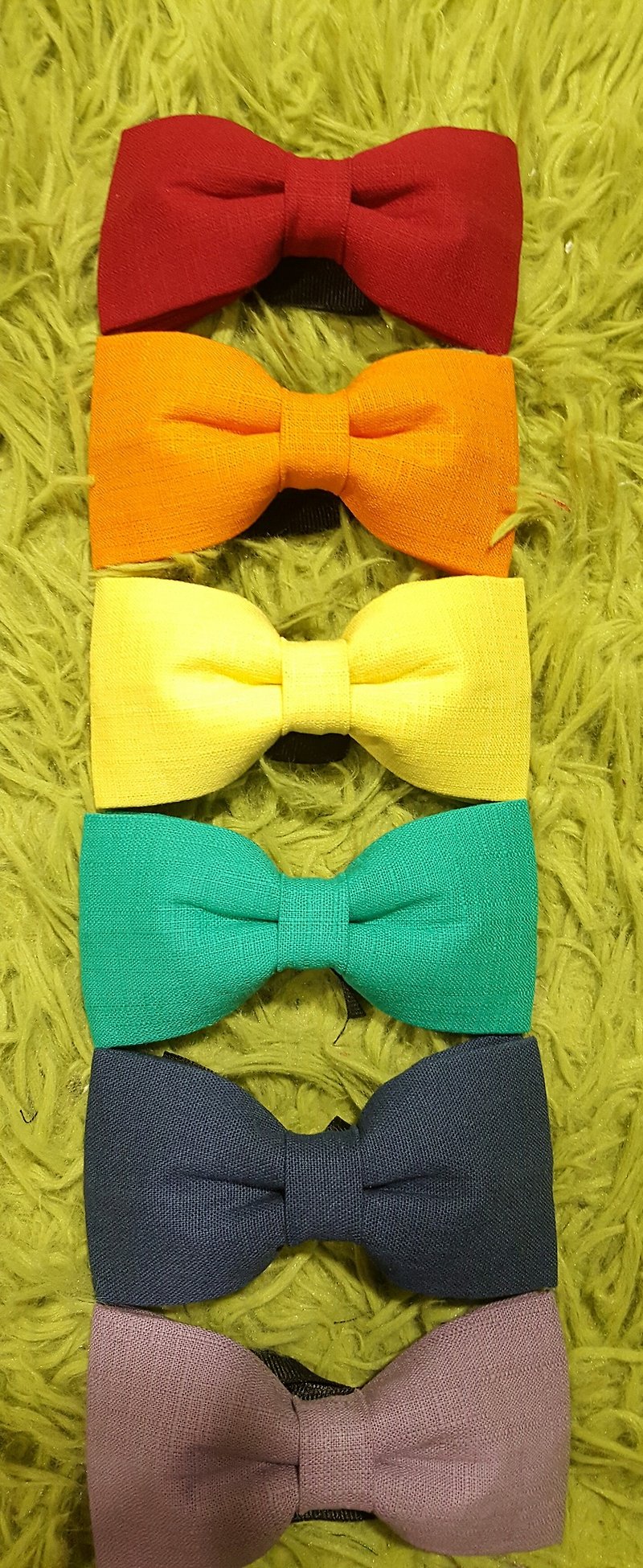 婚禮領結  皮革設計  黃子佼 JIOU、Bow tie、限量手工領結、台灣原創設計、台灣花布、藝人穿搭、造型師配件、婚禮飾品、寵物領結 - 領呔/呔夾 - 棉．麻 
