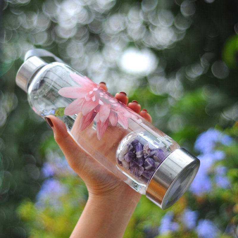 Ubuntu Crystal Gems Water Bottle | Water Reborn Dahlia