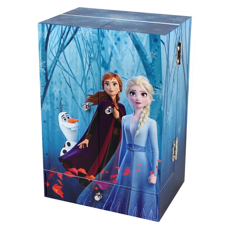 Trousselier - Disney Frozen II 迪士尼冰雪奇緣帶抽屜化妝盒 - 兒童家具 - 其他材質 藍色