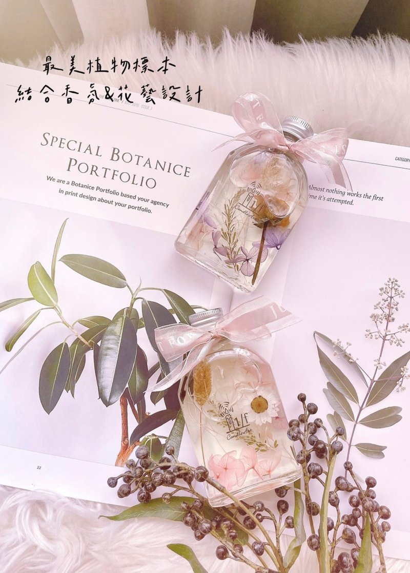 Floating Flower Diffuser - น้ำหอม - น้ำมันหอม สึชมพู