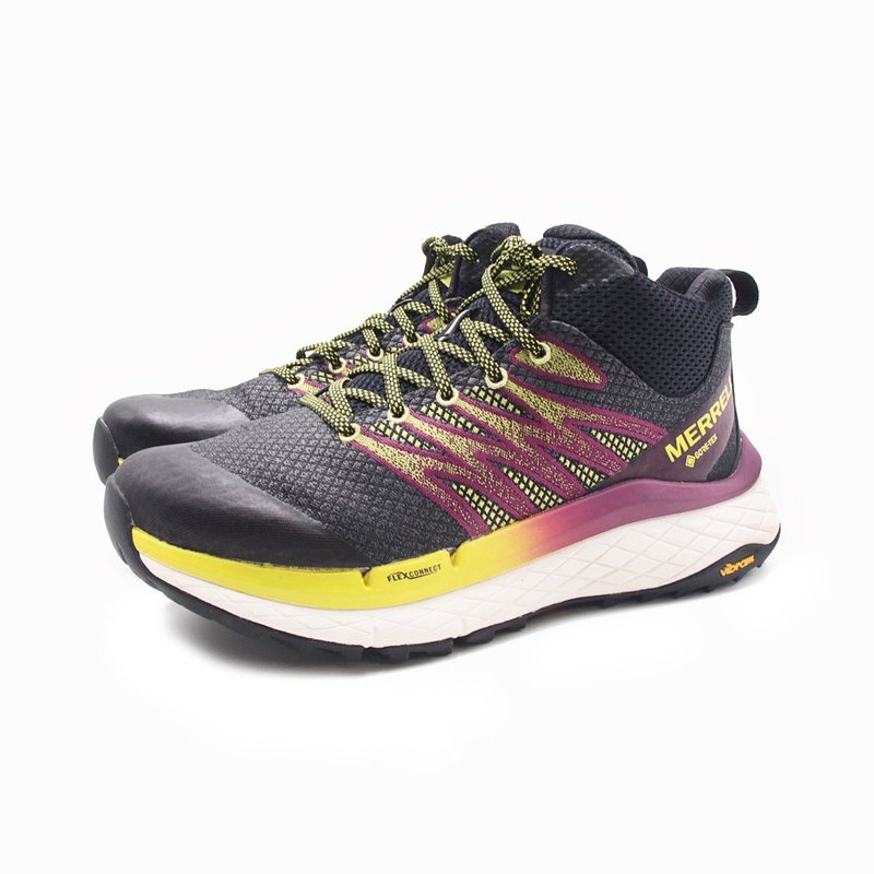 MERRELL RUBATO MID GTX防潑水戶外輕量緩震越野鞋 女鞋-彩黑 - 女運動鞋/球鞋 - 防水材質 