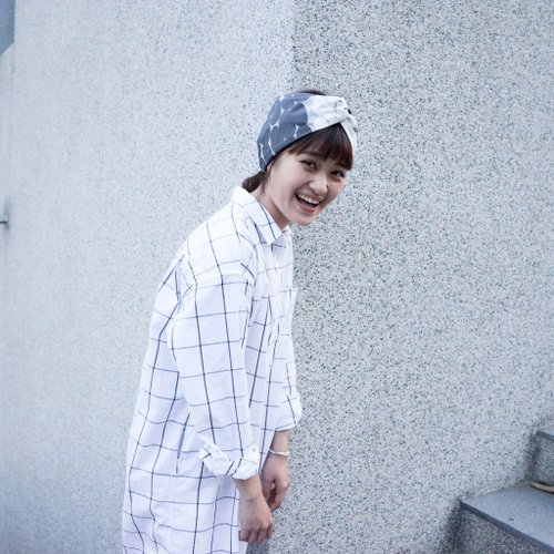South icy towel hat type x Finnish series elastic wide version / handmade hair band