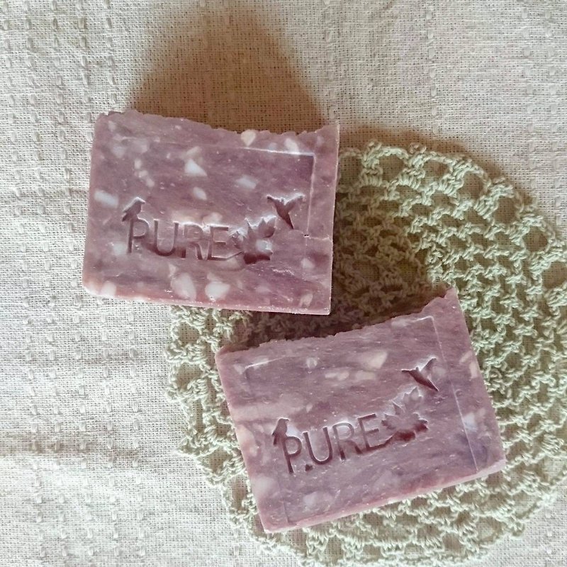 Pure純粹手工皂-魔法星空皂(熱製皂) - 肥皂/手工皂 - 植物．花 藍色