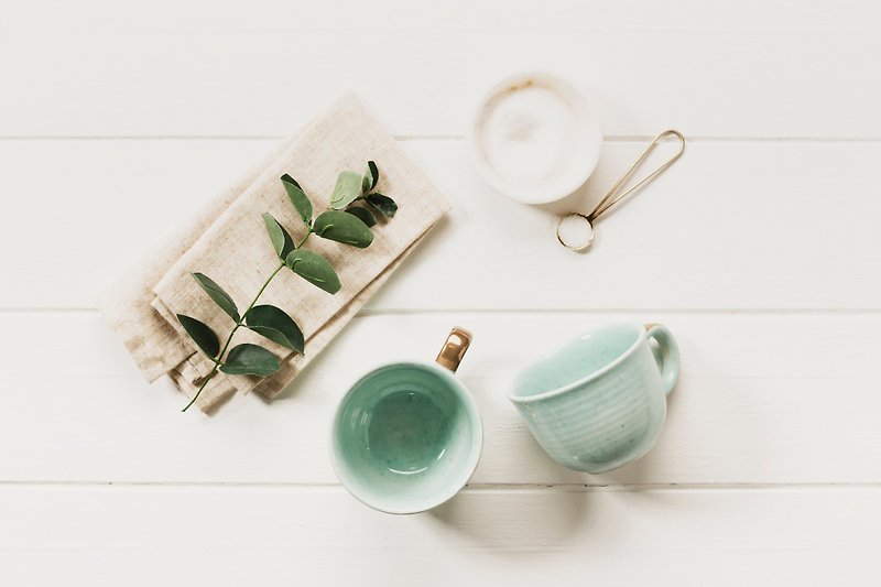 (NEW) - Stoneware Coffee Mugs - Mugs - Pottery 