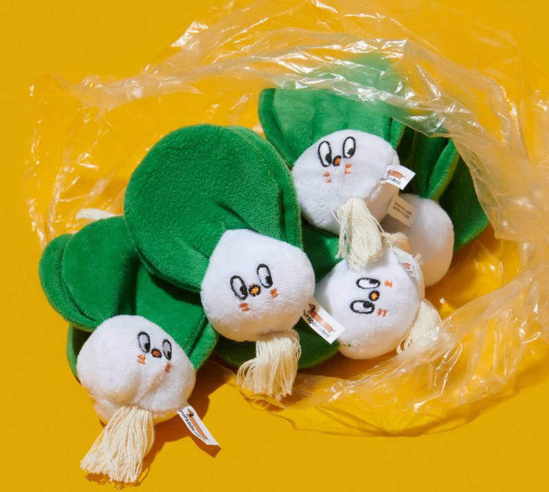 【小白菜】寵物發聲陪伴/磨牙耐咬玩具 - 貓/狗玩具 - 其他材質 綠色