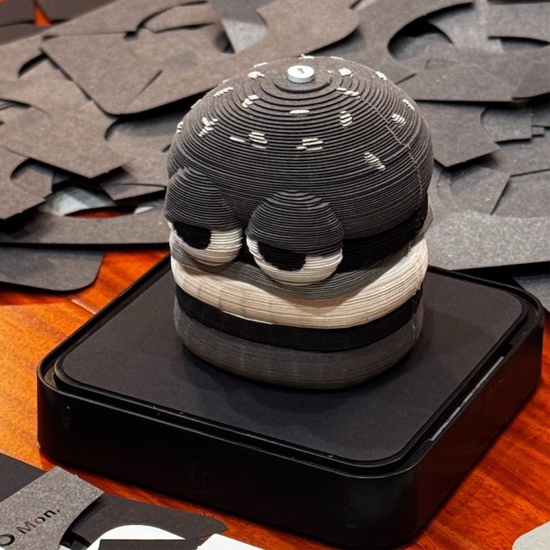 漢堡立體日曆 黑堡 - 日曆/月曆/年曆 - 紙 