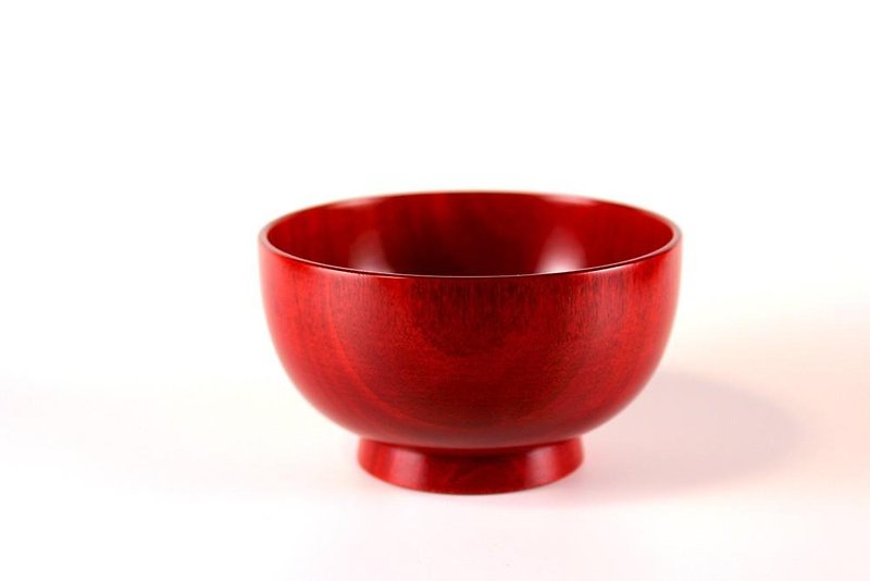 10.6cm Sakura Warm Bowl Akane - Bowls - Wood Red