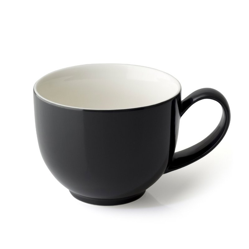 美國FORLIFE Q系列陶瓷茶杯/咖啡杯-黑 - 其他杯子 - 瓷 黑色