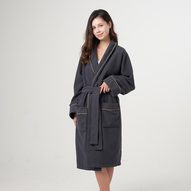 Graphene bathrobe five-star hotels love to use luxurious texture, strong water absorption, quick drying and deodorant - Other - Polyester 