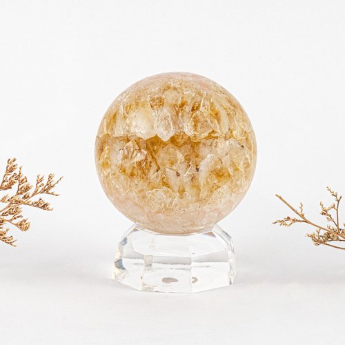 石之王 King Stones - 水晶天然石飾品、原礦 瑪瑙許願晶球 160279