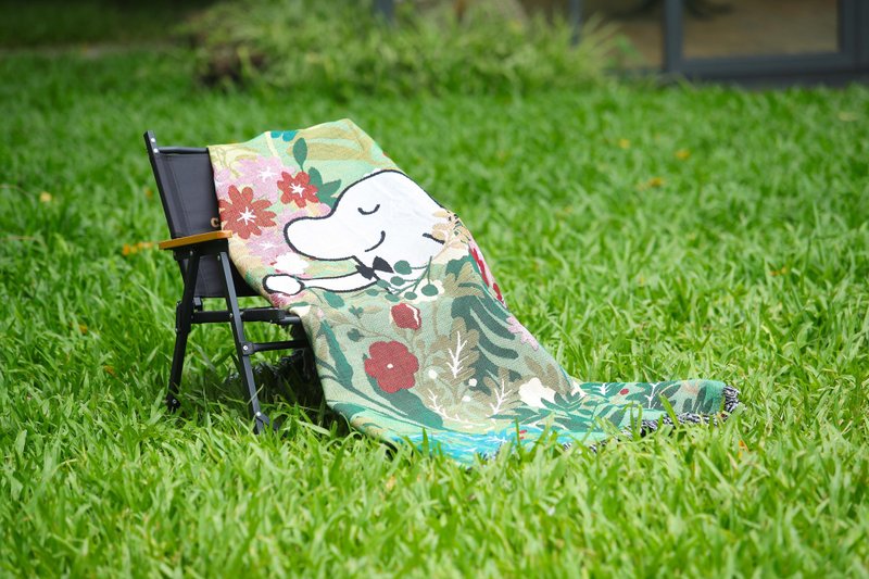 cama Beano & Friends Officially Authorized_Outdoor Nation Universal Blanket_Office Worker's Different - ชุดเดินป่า - ผ้าฝ้าย/ผ้าลินิน 