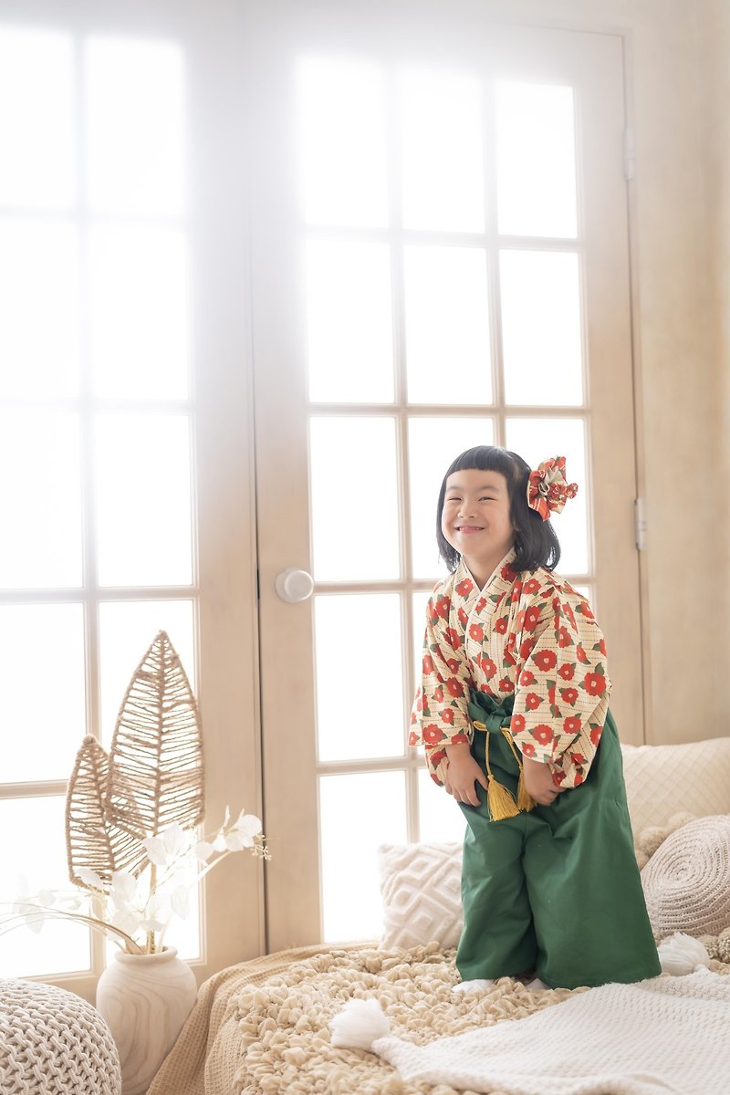 KIDS&BABY kimono and hakama - Onesies - Cotton & Hemp Multicolor