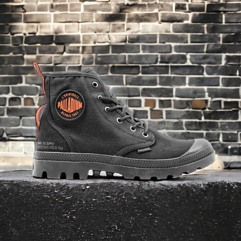 PALLADIUM PAMPA 經典潮流LOGO帆布高筒軍靴 78881 - 女休閒鞋/帆布鞋 - 其他材質 多色