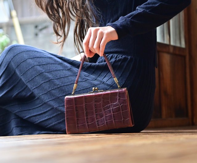 クラフトバッグ ハンドバッグ型 ミニボックス 3個 クリスマス柄