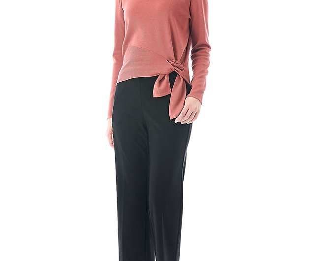 KeyWear Hidden Zipper Design Slim Cropped Pants-Dark Blue-0DB02033 - Shop  KeyWear Women's Shorts - Pinkoi