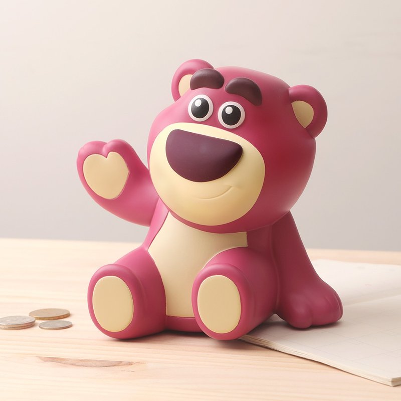 Disney Bear Hug Style Money Box - Genuinely Authorized Disney Toy Story Toy Figure - กระปุกออมสิน - พลาสติก หลากหลายสี