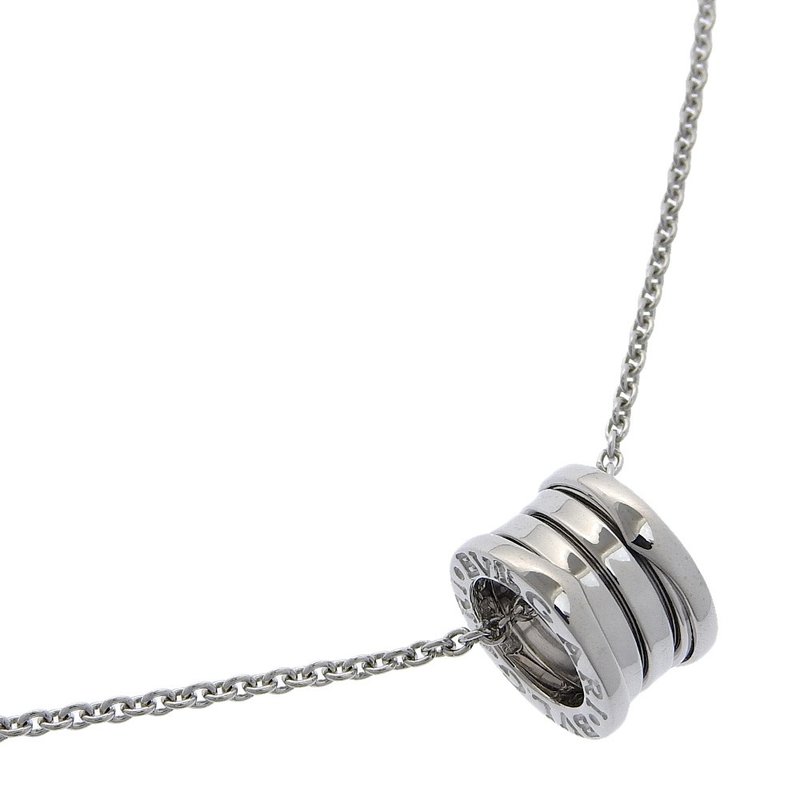 【日本直送】ブルガリ BVLGARI B-Zero1 ネックレス ビーゼロワン K18WG 約12.0g レディース【中古】 - 項鍊 - 貴金屬 黑色
