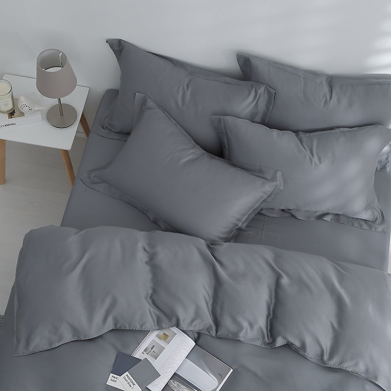 60 Tencel / 100% Lyocell / Star Silver - Bedding - Eco-Friendly Materials Gray