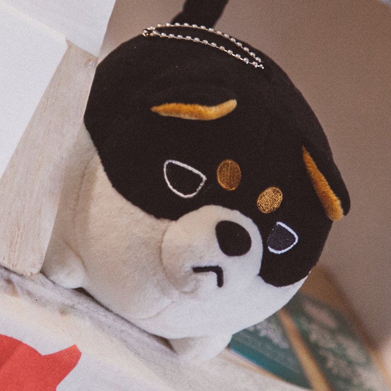 黒毛の柴犬――オッバ登場 - 人形・フィギュア - コットン・麻 ブラック