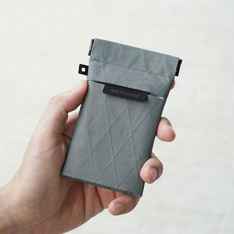 空氣零錢包 ( 大 ) - 灰 - 散紙包 - 防水材質 灰色