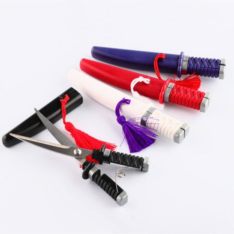 NIKKEN accompanying guard scissors (made in Japan) - Scissors & Letter Openers - Stainless Steel Multicolor