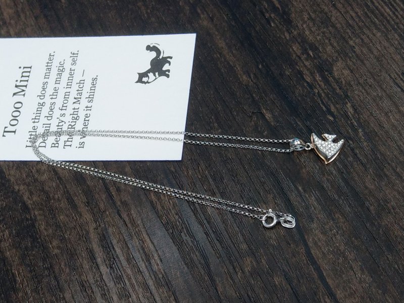 18K White Gold Chain Necklace (NO Pendant included) - สร้อยคอ - เครื่องประดับ สีเงิน