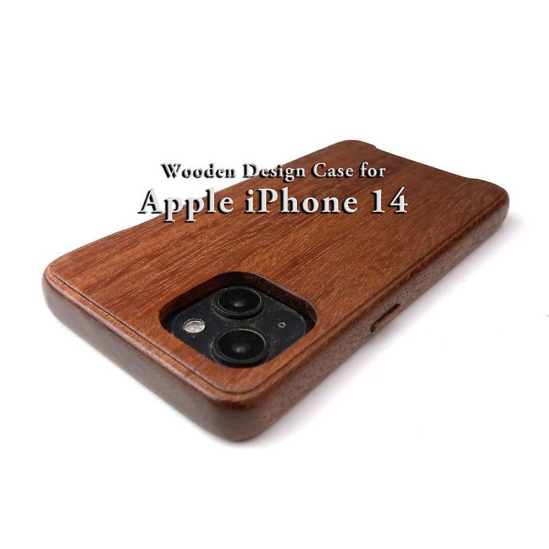 Custom-made wooden case for iPhone 14 [Made-to-order] Achievements and reliable support - เคส/ซองมือถือ - ไม้ 