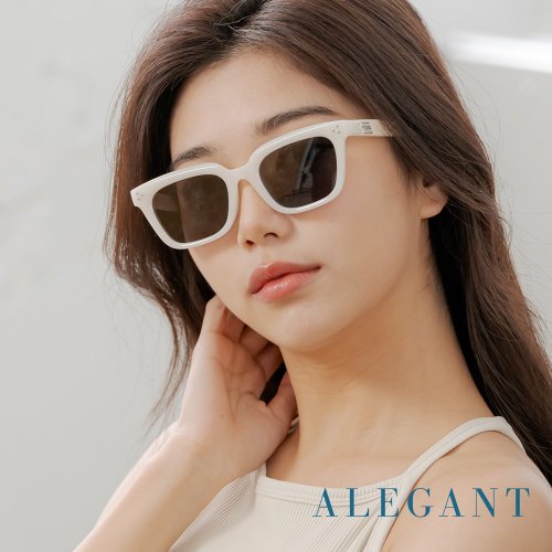 ALEGANT 時尚墨鏡│濾藍光眼鏡 歐美復古TR90窄框偏光墨鏡│UV400太陽眼鏡-4色