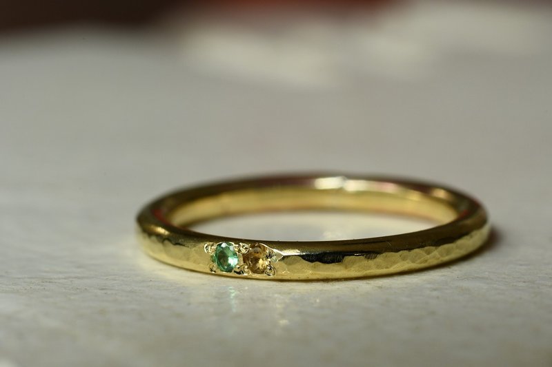 並ぶ古き日々の物語 - 戒指 - 其他金屬 金色