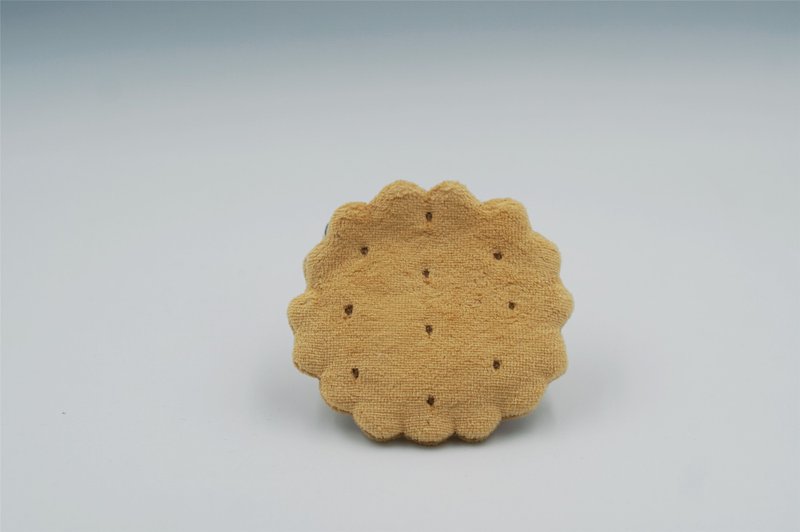 Bucute剛出爐餅乾護身符.御守套.平安符袋/寶寶專用/手工製作/ - 彌月禮盒 - 聚酯纖維 卡其色