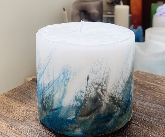 オークランド　ハンドメイド　ストーン　キャンドル　ロウソク　芸術　工芸 和ろうそくアートキャンドル - ショップ Calm Handmade Candles