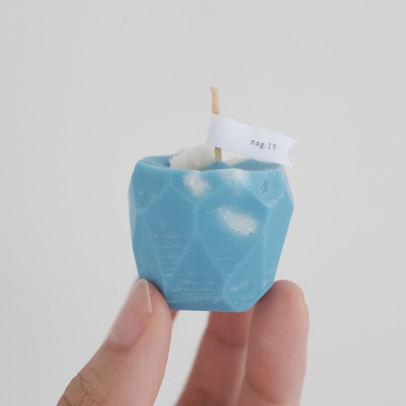Cubes (small) - Candles & Candle Holders - Wax Blue