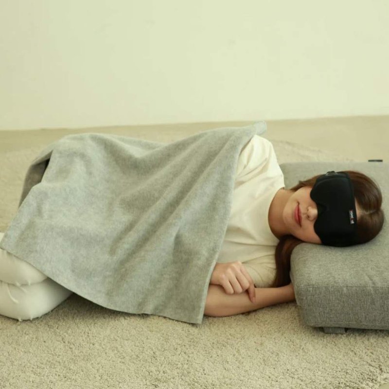 3D專利透氣睡眠眼罩 - 其他 - 聚酯纖維 黑色