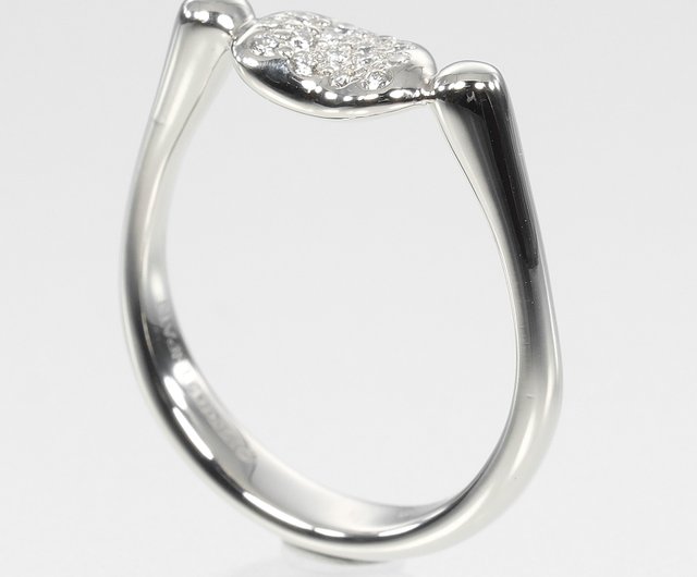 日本直送】ティファニー リング ビーン 10.5号 指輪 Pt950プラチナ