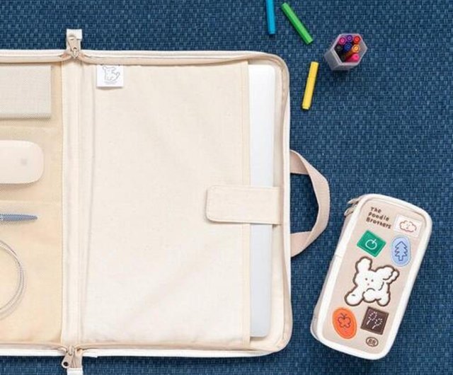 Romane Brunch Brother poodle embroidered 15-inch computer