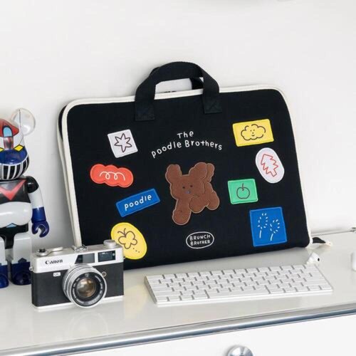 Romane Brunch Brother poodle embroidered 15-inch computer