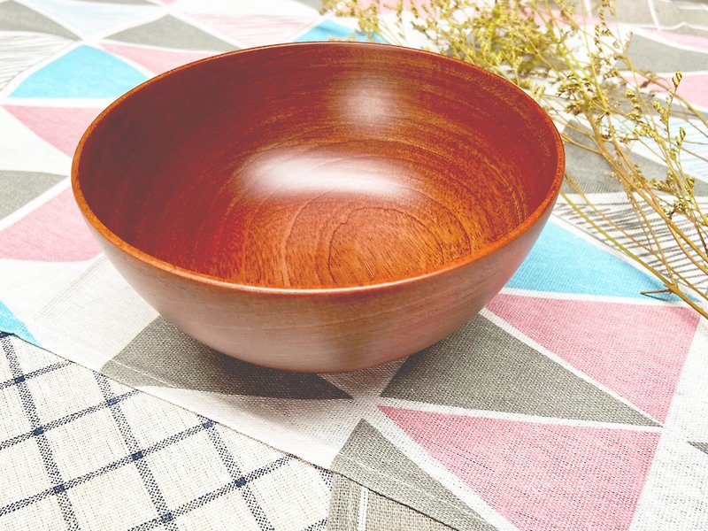 log wood bowl - ถ้วยชาม - ไม้ สีนำ้ตาล