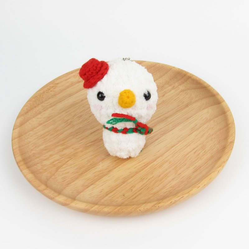 [Christmas-Emergency Gift] Snowman/Keychain - Stuffed Dolls & Figurines - Other Man-Made Fibers Multicolor