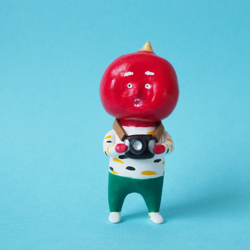 Instagram ogre - 公仔/玩偶 - 黏土 紅色
