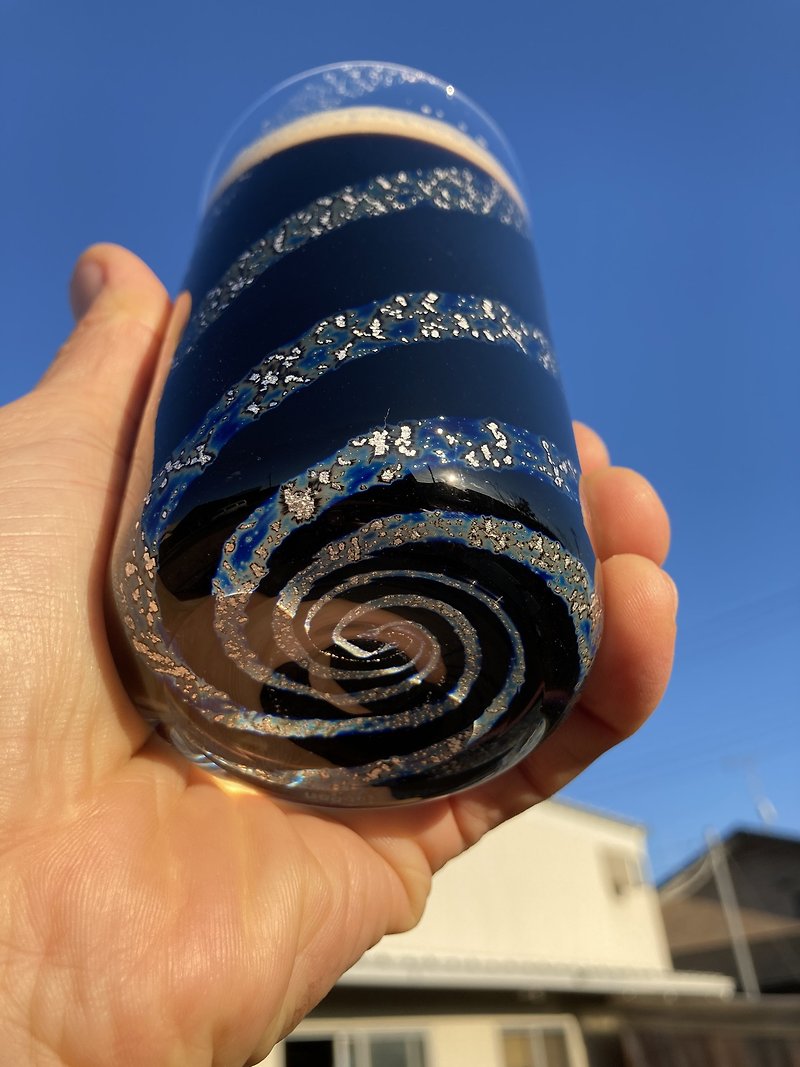 銀河 タンブラー - 杯子 - 玻璃 銀色
