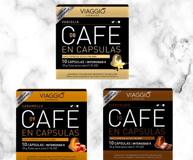 Viaggio Espresso Coffee Capsule Gift Card Set【Compatible Nespresso】 - Shop  otlmall Coffee - Pinkoi